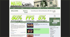 Desktop Screenshot of matrix-cash.com